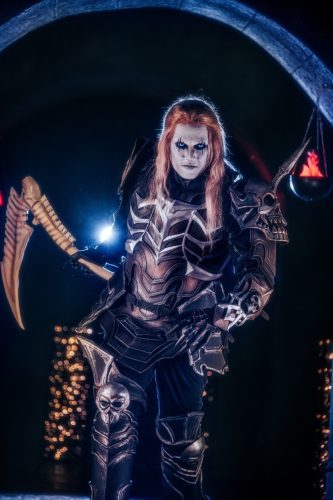 Prince De Guzman (PH) in Necromancer cosplay