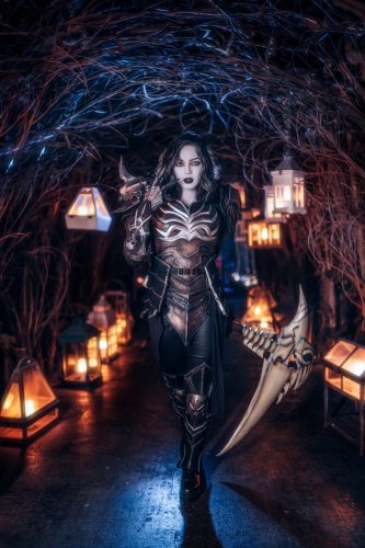 Awie De Guzman (PH) in Necromancer cosplay